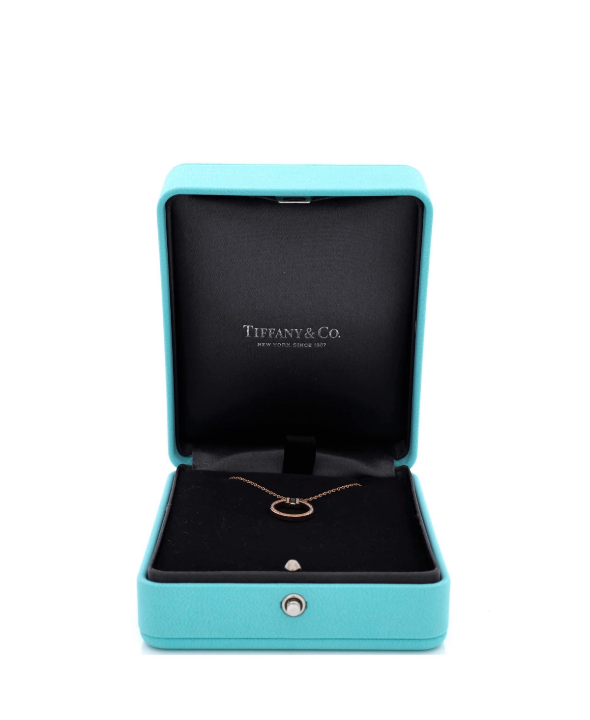 Pre-Owned Tiffany & Co T Circle Pendant Necklace
