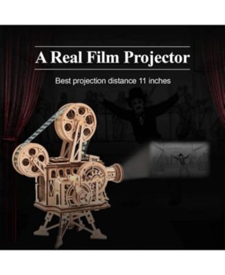  3D Wooden Puzzles Vitascope Model Building Kits Mechanical Construction for Adults to Build, Educational Brain Teaser DIY Crafts Kits Gifts