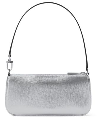 Michael Kors Zoe Small Leather Convertible Slim Shoulder Bag