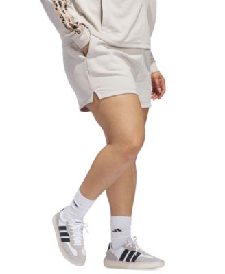 Plus Size Essentials Small Logo Shorts