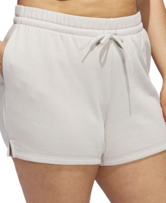 Plus Size Essentials Small Logo Shorts