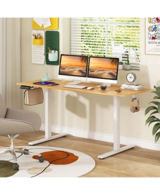 63 x 24 Inch Sit Stand Desk Height Adjustable Electric Standing Desk