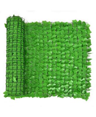 1 PC 118x39in Artificial Ivy Privacy Fence Screen Faux Hedge Fence & Vine Decor