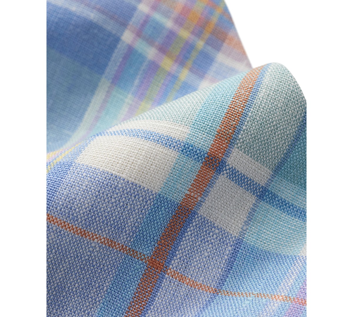 Мужские Polo Ralph Lauren Men's Vintage-Inspired Plaid Linen Tie — фото 1