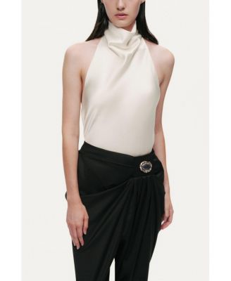 Women's Accessory Detailed Pleated Pants