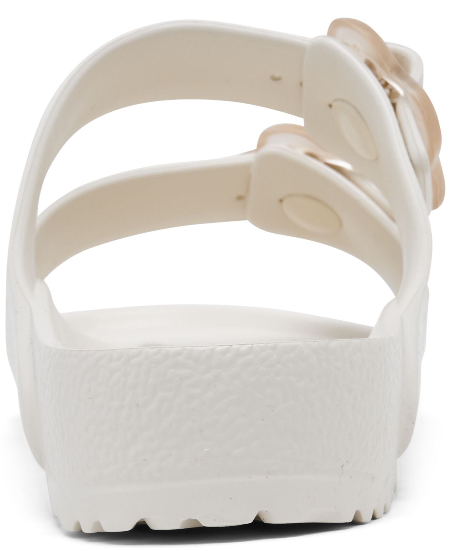 Сандалии Birkenstock Arizona EVA Flower Sandals from Finish Line для девочек, цвет: Яичная скорлупа — фото 5