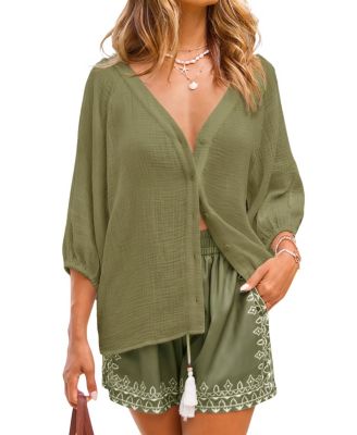 Women's Feeling Zen Cover-Up Top