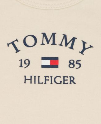 Baby Boys' Short-Sleeve Embroidered Bodysuit and Pants, 3-Piece Set