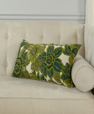Josephine Cotton Decorative Pillow, 14" x 26"