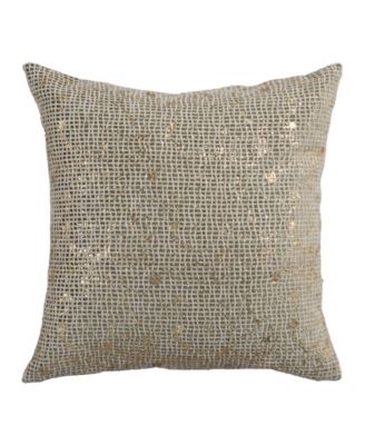 June Velvet Decorative Pillow, 22" x 22"