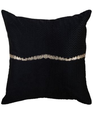 Faye Cotton Velvet Decorative Pillow, 22" x 22"