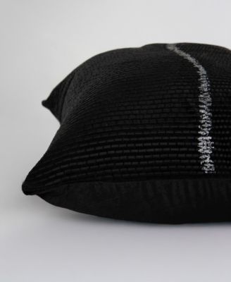 Faye Cotton Velvet Decorative Pillow, 22" x 22"