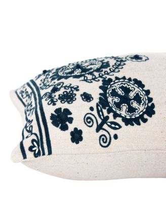 Anna Cotton Decorative Pillow, 14" x 20"