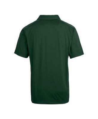 Men's Midnight Green Philadelphia Eagles Textured Stretch Short Sleeve Polo Shirt