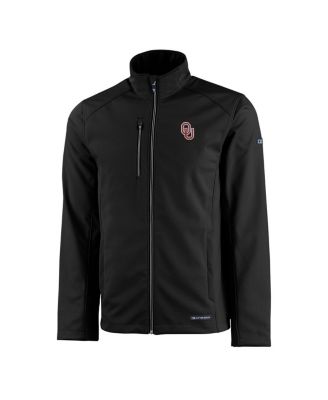Men's Black Oklahoma Sooners Evoke Eco Softshell Full-Zip Jacket