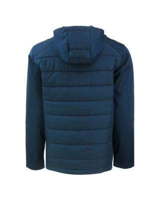 Men's Navy Chicago Bears Evoke PrimaLoft Hybrid Eco Softshell Full-Zip Hooded Jacket