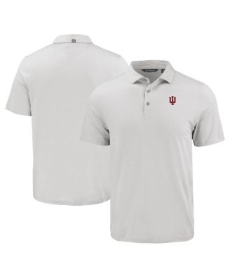 Men's Gray Indiana Hoosiers Coastline Epic Comfort Eco Polo Shirt