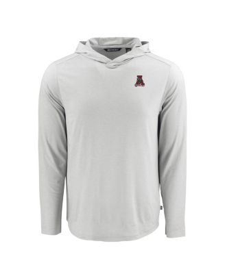 Men's Gray Alabama Crimson Tide Coastline Epic Comfort Eco Long Sleeve Hoodie