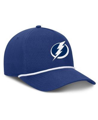 Men's Blue Tampa Bay Lightning Authentic Pro Rink Roper A-Frame Adjustable Hat