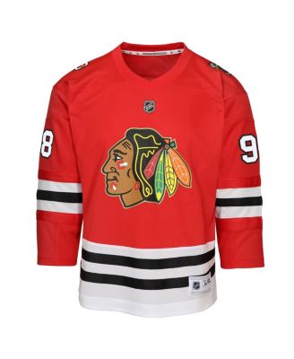 Baby Boys and Girls Connor Bedard Red Chicago Blackhawks Home Centennial Replica Jersey