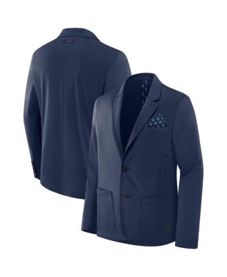 Men's Navy Dallas Cowboys Man-In-Motion Blazer