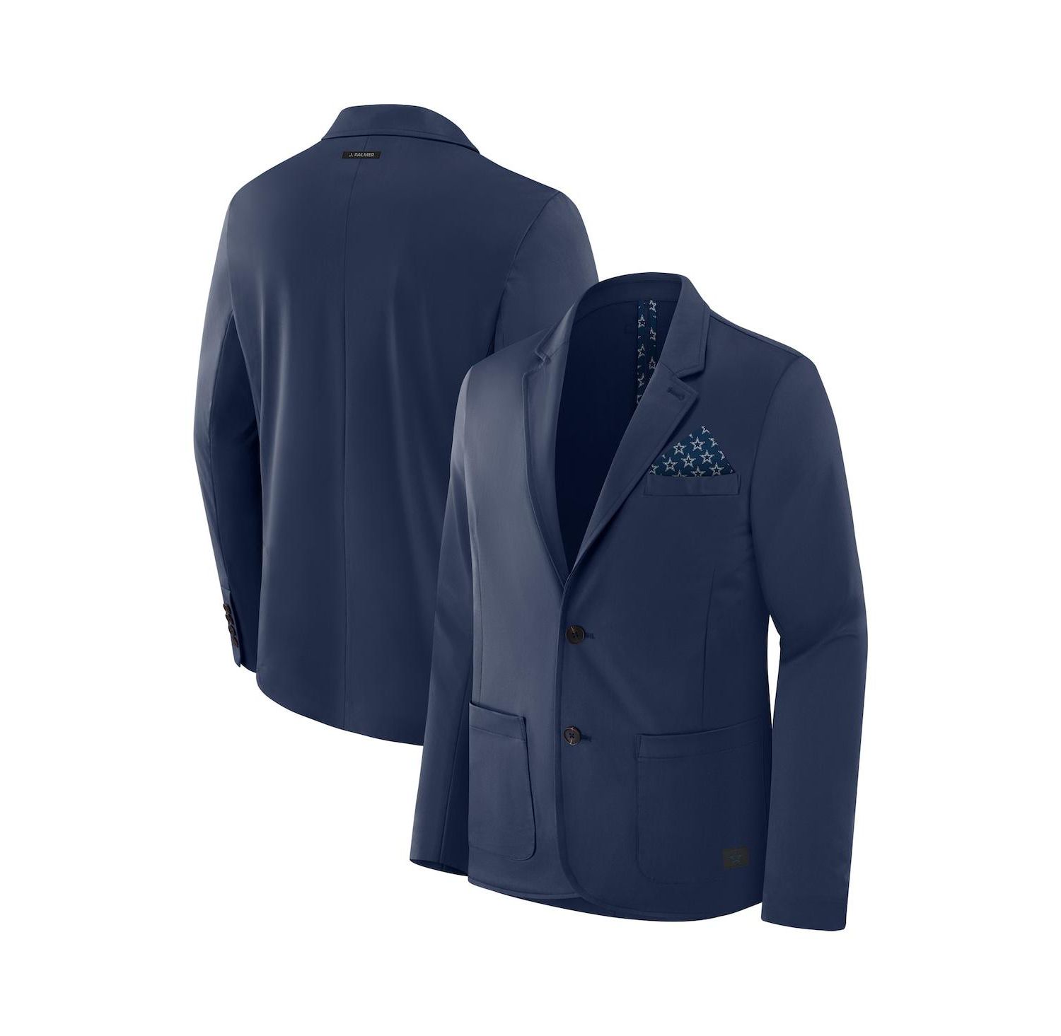 Men's Navy Dallas Cowboys Man-In-Motion Blazer