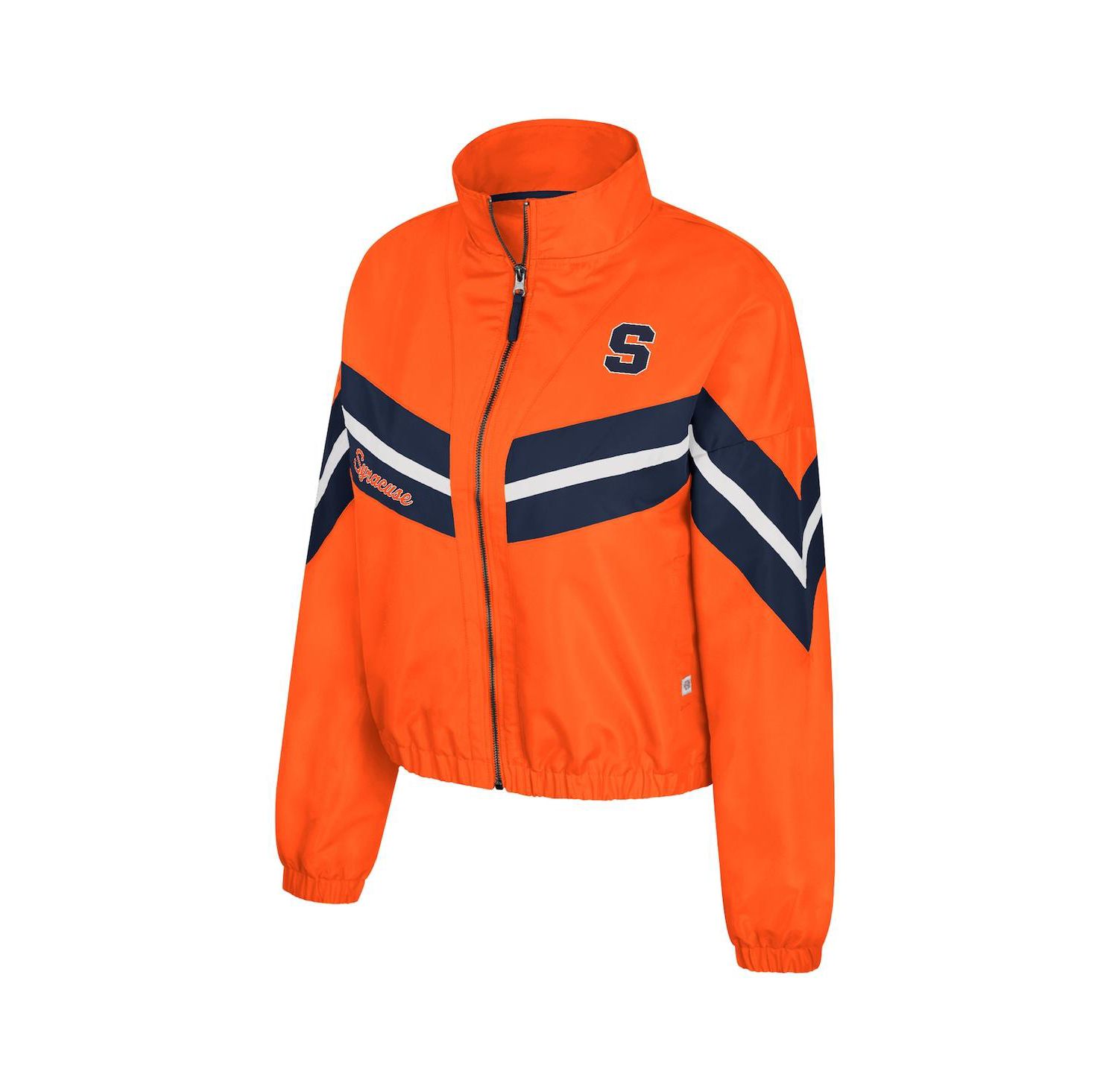 Women's Syracuse Orange Thin Ice Full-Zip Windbreaker Jacket