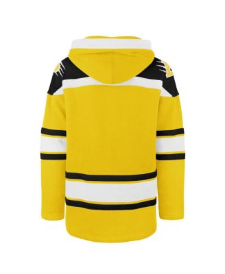 Men's Gold Boston Bruins 2026 NHL Stadium Series Superior Lacer Hoodie