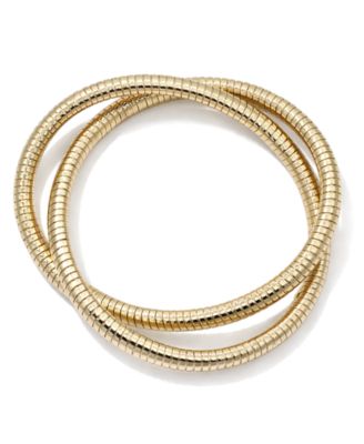 Interlocking Double Twisted Stretch Bracelet