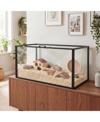 Large Acrylic Hamster Cage, Chewproof Guinea Pig Cage