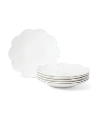 Studio 1414 Scallop Dinner Plates, Set of 6