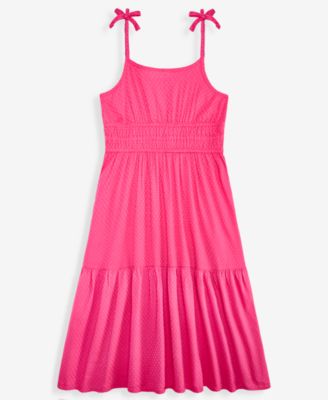 Big Girls Dobby Midi Dress