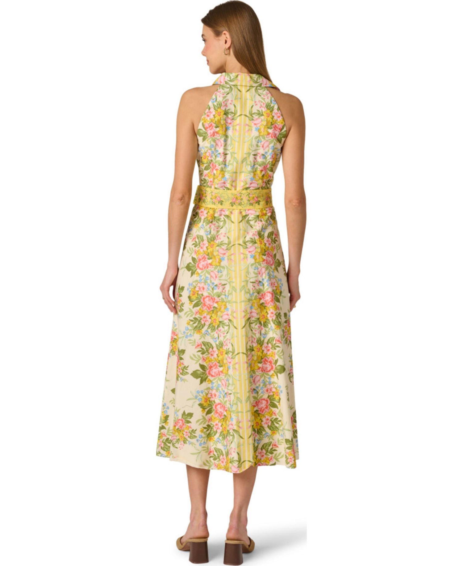 Women's Printed Sleeveless Dress