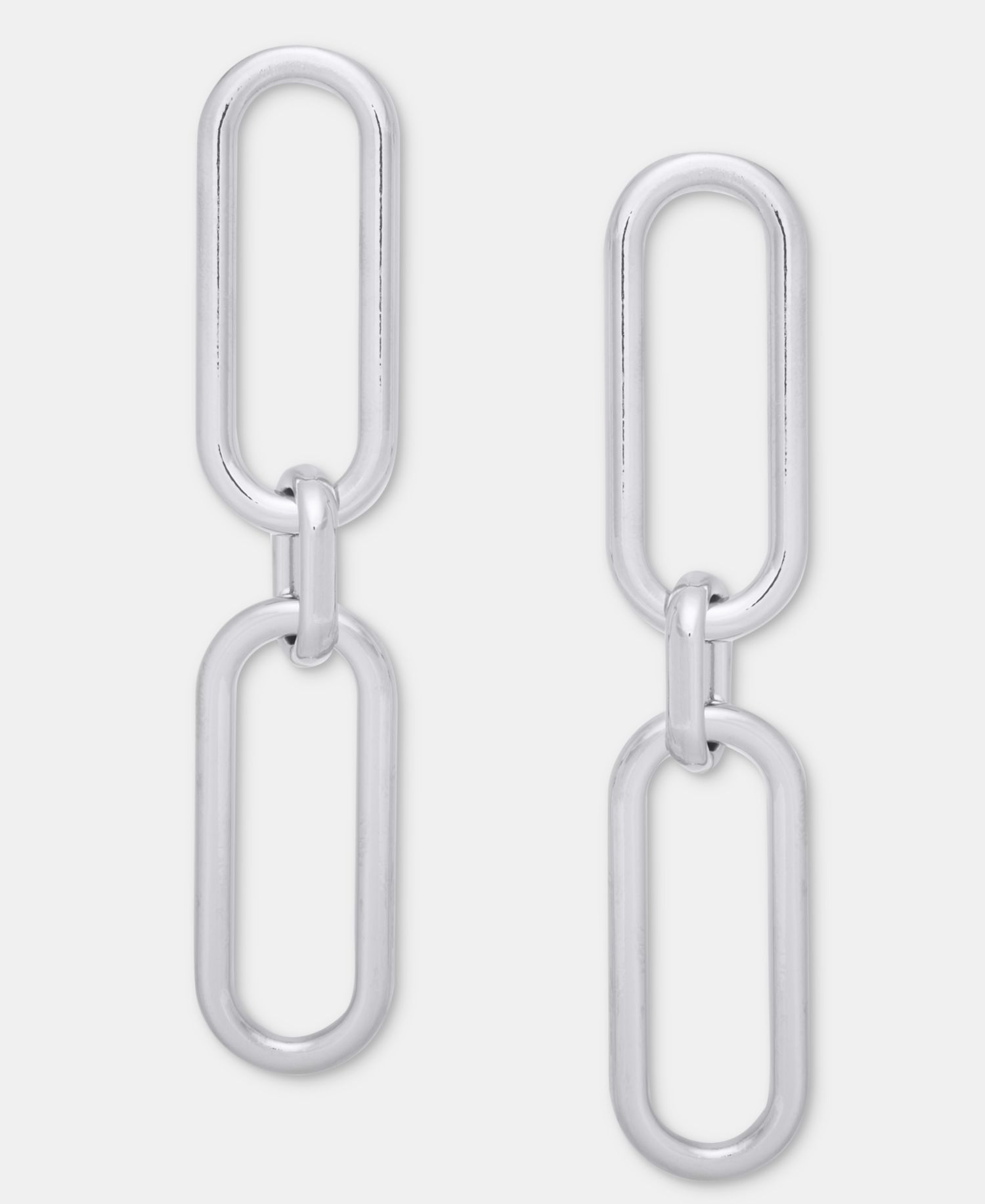 Link Linear Drop Earrings