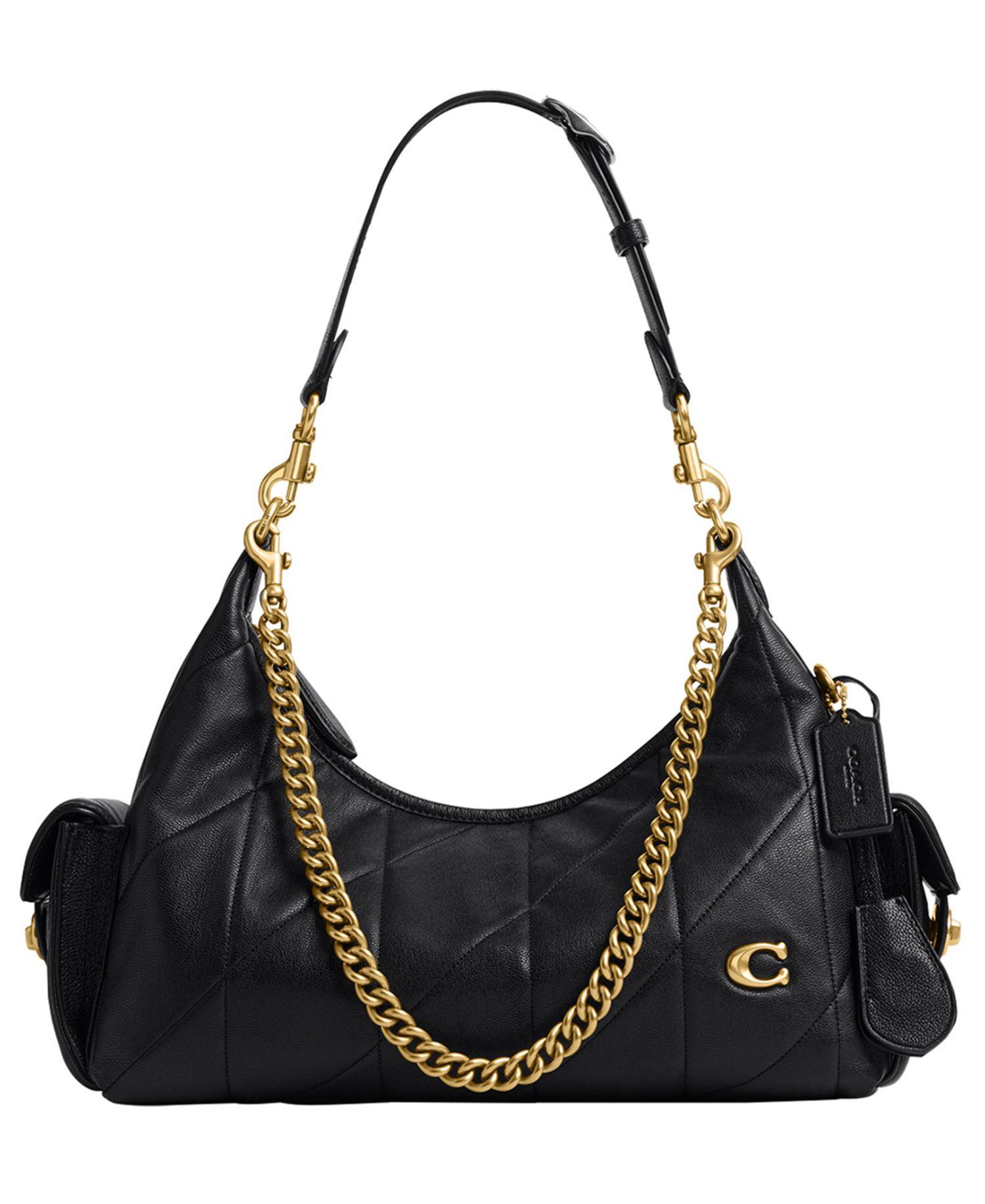 Pocket Juliet Medium Quilted Leather Shoulder Bag 30
