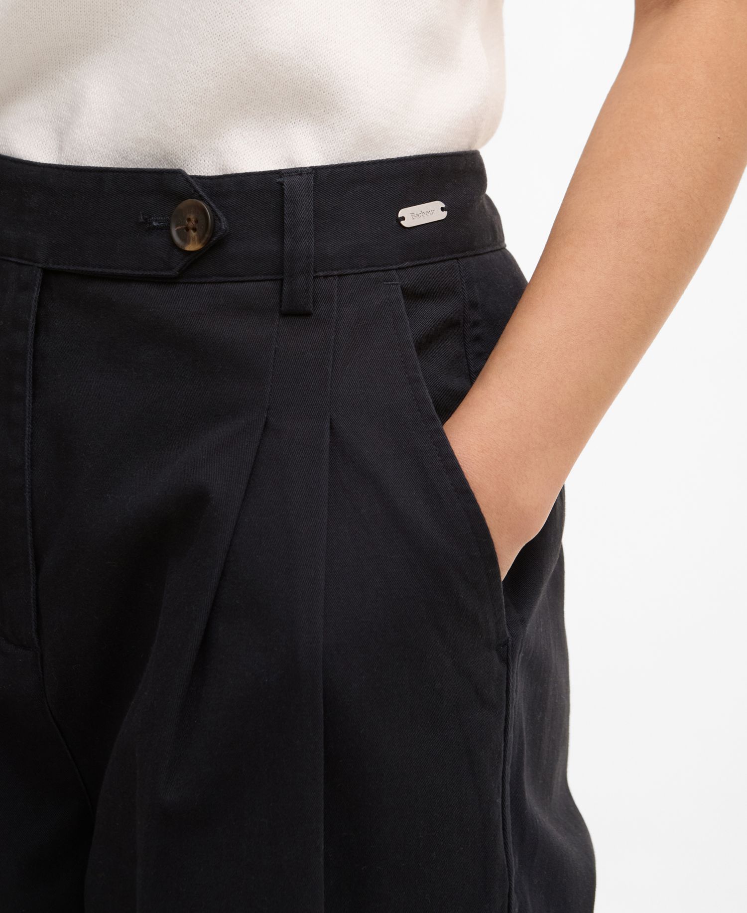 Women's Verona Cotton Straight-Fit Trousers
