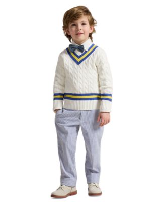 Boys' 2-7 The Iconic Cricket Sweater
