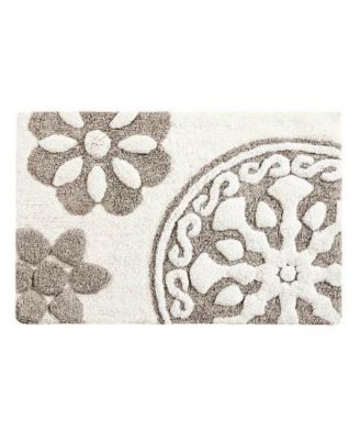 Casablanca Tufted Cotton Bath Rug, 20" x 30"