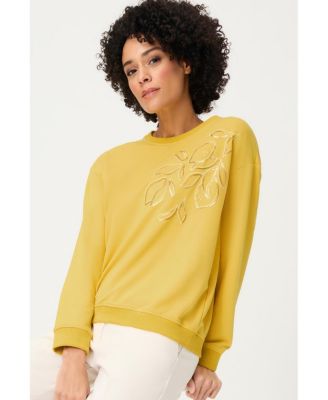 Women's Embellished Jersey Top