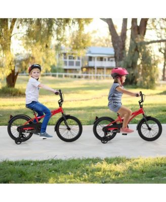 18 Inch Kids Bike for 4-8 Years Old Children Bicycle with Training Wheels