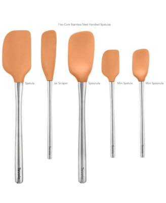 Flex-Core 5-Pc. Stainless Steel Handle Spatula Set