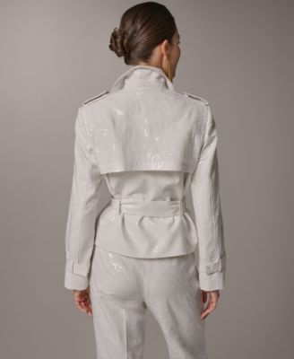 Women's Notch Lapel Collar Jacket