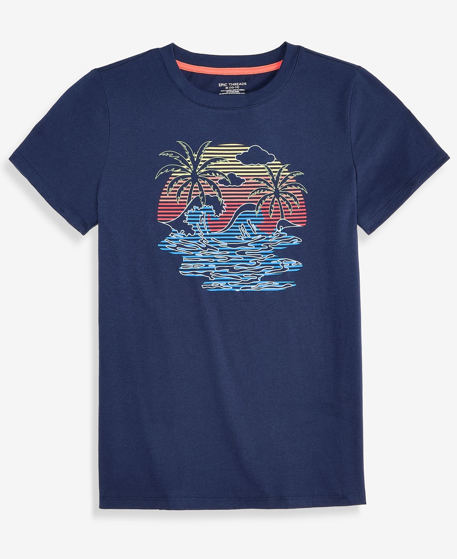 KID BOY XS-XL BEACH TEE