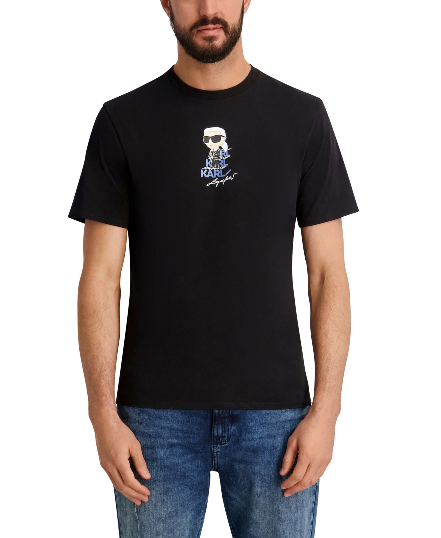 Men's Short-Sleeve Regular-Fit Crewneck T-Shirt