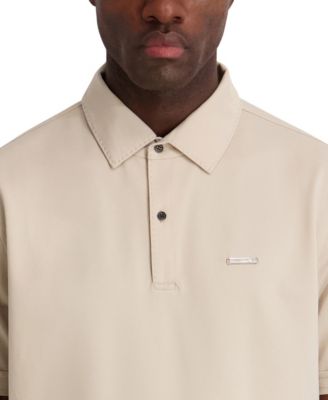 Men's Regular-Fit Short-Sleeve Spread Collar Polo T-Shirt