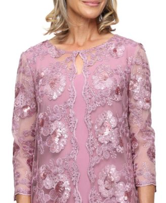 Women's Zipper Boat Neck Jacket Dress