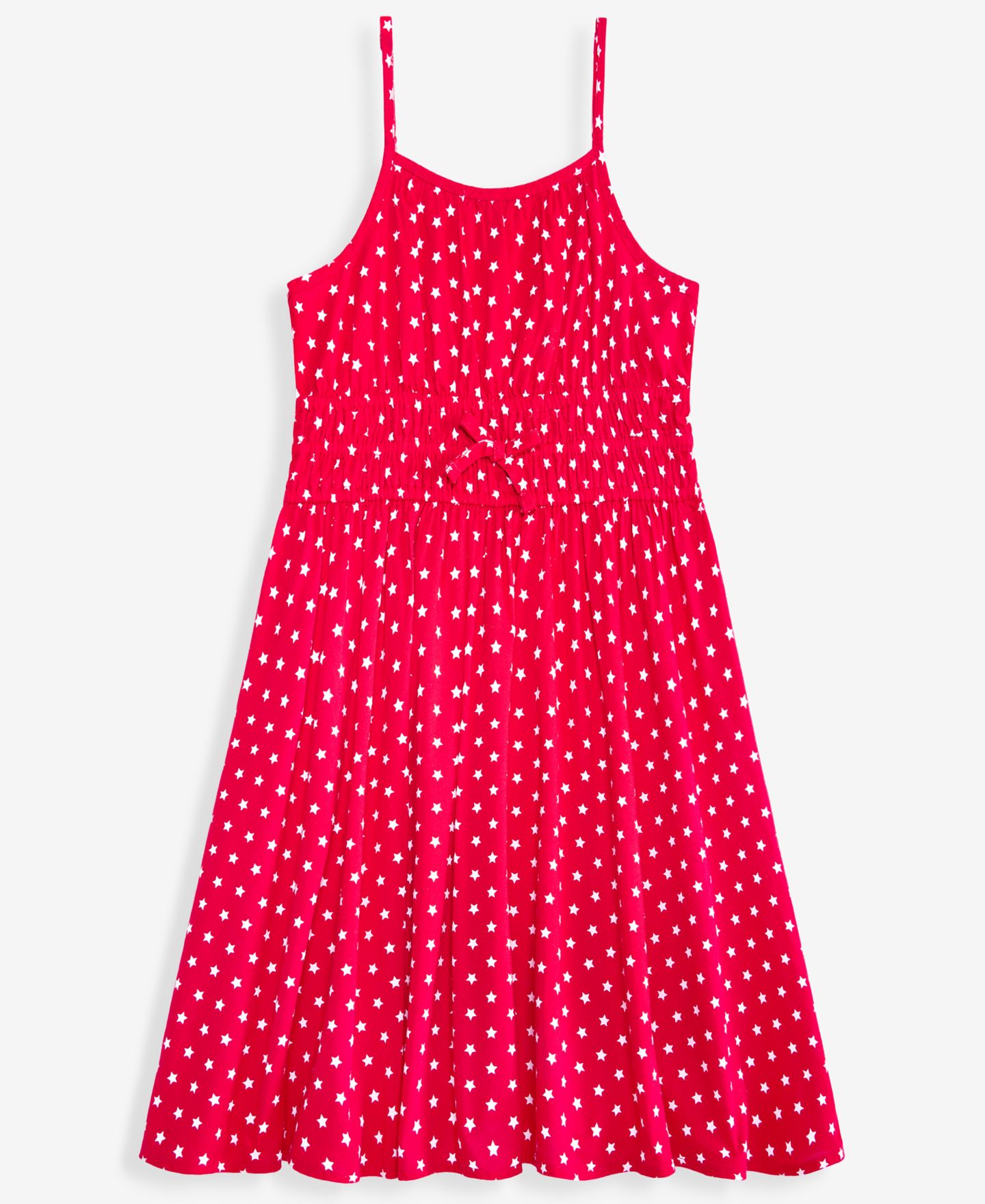 Платье Epic Threads Stars-Print Dress для девочек, цвет: Вишнёвый — фото 1