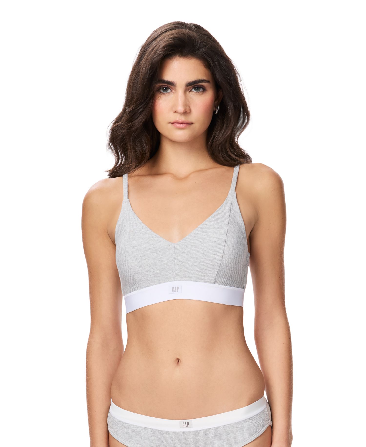 Gapbody Logo Comfort V-Neck Bralette GPW561753