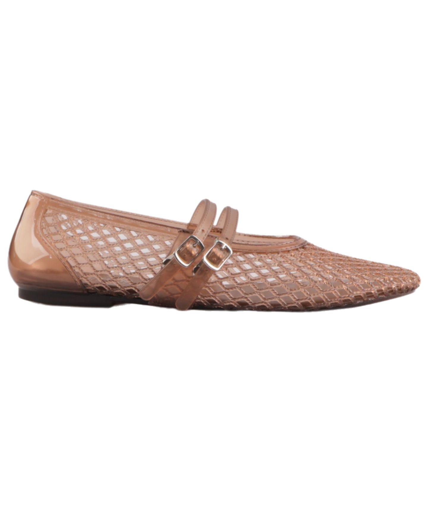 Женские сетчатые резиновые балетки Kenneth Cole Reaction Malibu Mary Jane, цвет: Шоколадный — фото 2