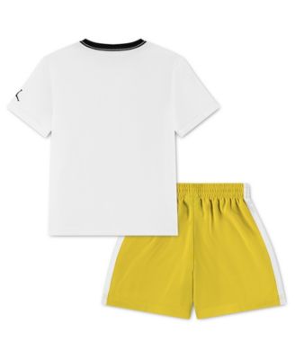 Boys' Toddler 2T-4T, 4-7 Airball Crewneck T-Shirt and Shorts, 2-Piece Set